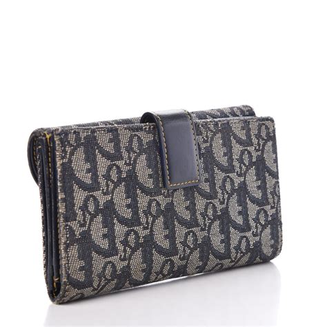 wallet dior women's|authentic Dior monogram wallet.